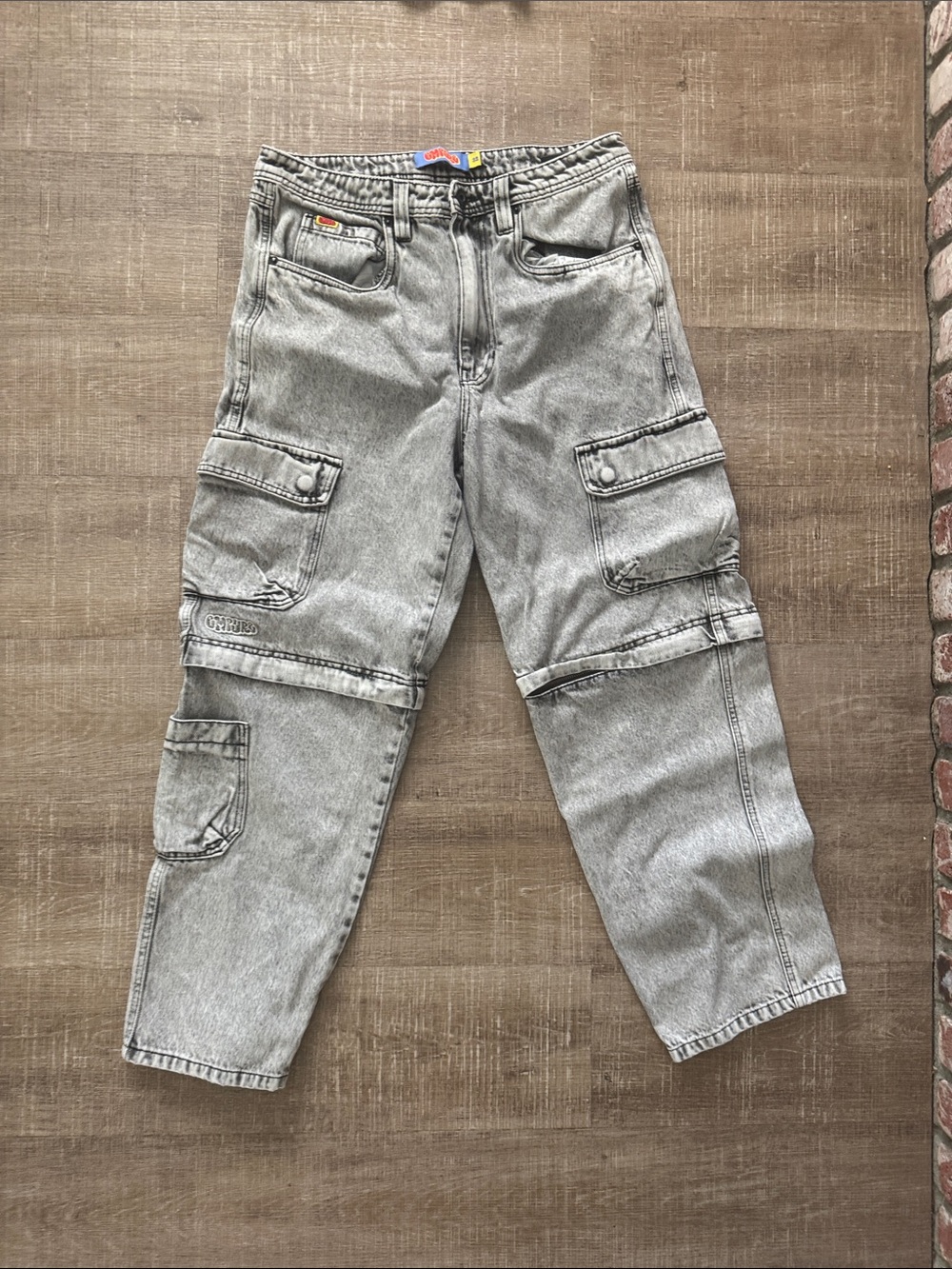Empyre Light Gray Men's Cargo Pants with Multiple Pockets